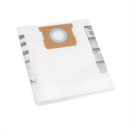 Shop-Vac® 9066100 Replacement Type E Disposable Collection Bag, 5 to 8 gal, for use with 5 to 8 gal Size Tanks with Side Inlets