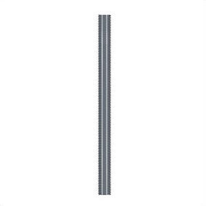Simpson Strong-Tie® Strong-Rod™ ATR7/8X12ZP Systems Threaded Rod, 7/8 in, 12 in OAL, Steel, Zinc Plated