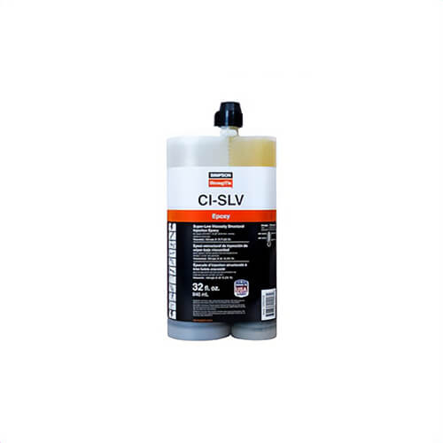 Simpson Strong-Tie® CISLV32 CI-SLV™ Super-Low-Viscosity Structural Injection Epoxy, 32 oz