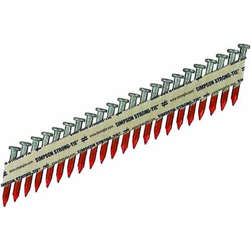Simpson Strong-Tie® N8HDGPT500 8D (0.131) x 1-1/2 in HDG 33° Paper, 500 ct
