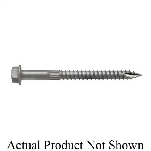 Simpson Strong-Tie® Strong-Drive® SDS25300-R25 Heavy-Duty Connector Screw, 3 in OAL, Hex Head, Hex Drive, Double-Barrier Coated