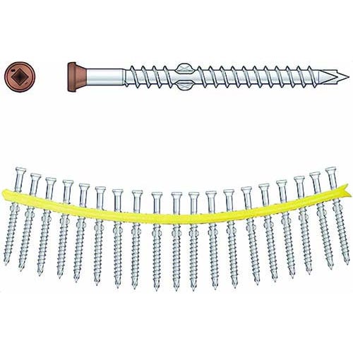 Simpson Strong-Tie® SSDHPD212SB #10 x 2-1/2 Hardwood Screw 305SS