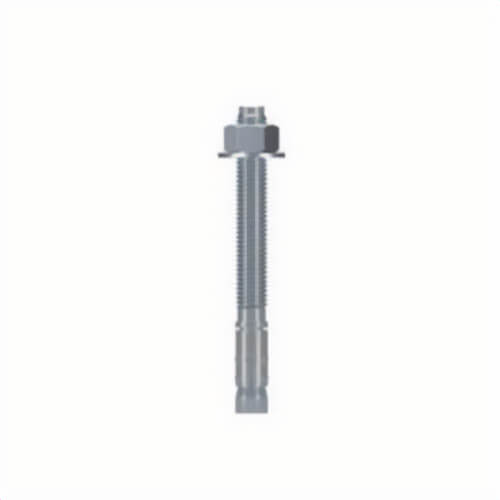 Simpson Strong-Tie® STB2-62600 Strong-Bolt® 2 Wedge Anchor, 5/8 in dia, 6 in OAL, 3-15/16 in L Thread, Carbon Steel