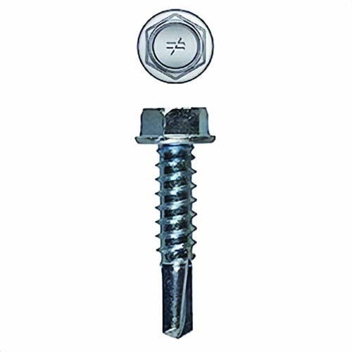 Simpson Strong-Tie® X1B1214R100 #12 x 1 in 14 TPI Hex SD Zinc, 100/bx