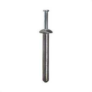Simpson Strong-Tie® ZN25034 Nailon™ Drive Pin Anchor, 1/4 in dia, 3/4 in OAL, Die-Cast Zamac 3 Alloy Body Shell, Mushroom Head