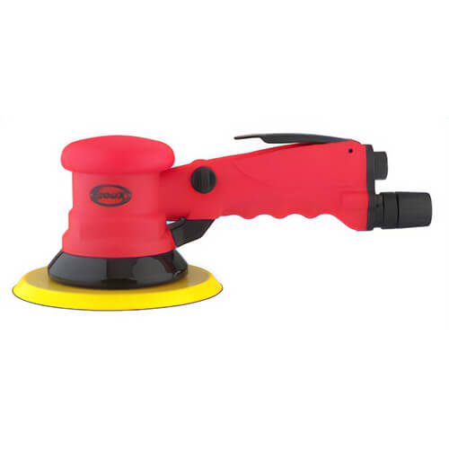 Sioux® GO459-80SNH Signature Non-Vacuum Geared Orbital Sander, 8 in, 15 CFM Air Flow, 90 psi, Hook and Loop Pad Grip Method