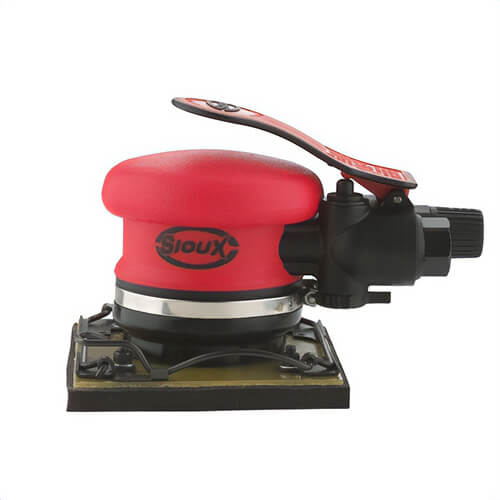 Sioux® RO2510-44FNC Signature Orbital Jitterbug Sander, 3-3/4 x 4-1/4 in, 13 CFM Air Flow, 90 psi