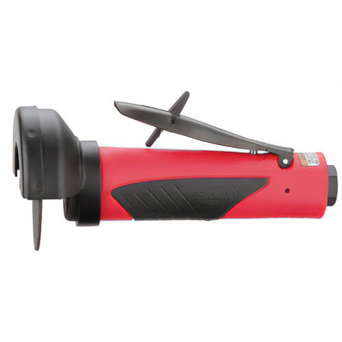 Sioux® SCO10S253F Signature Type 1 Inline Cut-Off Tool, 3 in dia Wheel, 25,000 RPM Speed, 30 CFM Air Flow, 90 psi