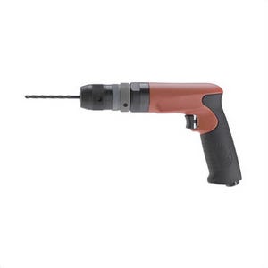 Sioux® SDR6P40N2 Non-Reversible Pistol Grip Drill, 1/4 in 3-Jaw/Keyed Chuck, 4,000 RPM Speed, 5.8 in OAL