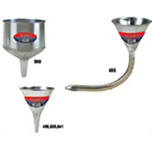 S&K Products 490, 1 qt 6 in Center Tube Funnel, Galvanized