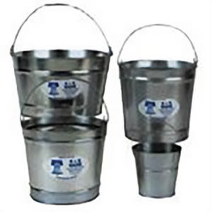 S&K Products Q10-PK12-SK-S 10 qt Pail, Galvanized