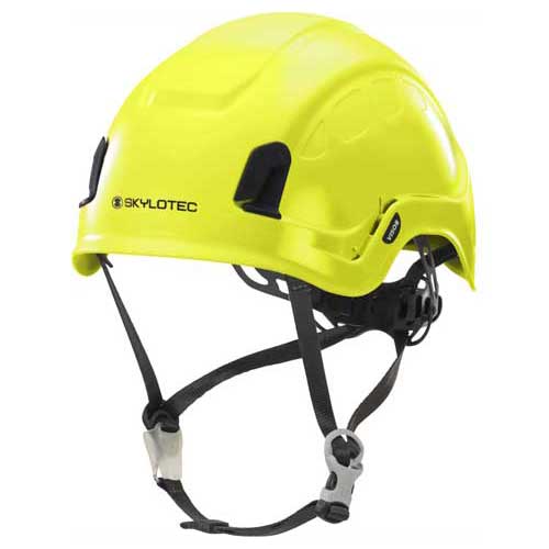 Skylotec BE-510-05 Aries Safety Helmet, Polyamide, Acrylonitrile Butadiene Styrene, Polyester, Polyurethane, Yellow, 53 to 63 cm