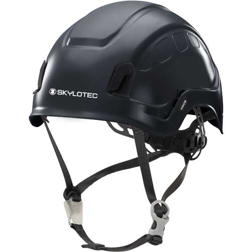 Skylotec BE-510-07 Aries Safety Helmet, Polyamide, Acrylonitrile Butadiene Styrene, Polyester, Polyurethane, Black, 53 to 63 cm