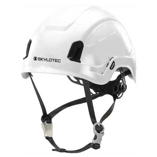 Skylotec BE-510-12 Aries Safety Helmet, Polyamide, Acrylonitrile Butadiene Styrene, Polyester, Polyurethane, White, 53 to 63 cm