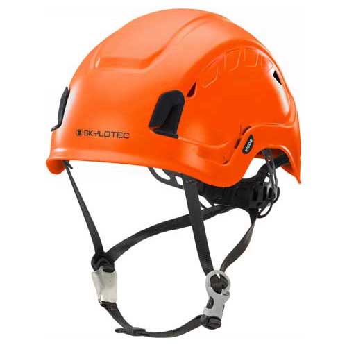 Skylotec BE-511-01 Aries Air Safety Helmet, Polyamide, Acrylonitrile Butadiene Styrene, Polyester, Orange, 53 to 63 cm