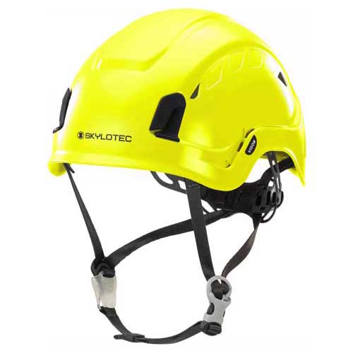 Skylotec BE-511-05 Aries Air Safety Helmet, Polyamide, Acrylonitrile Butadiene Styrene, Polyester, Yellow, 53 to 63 cm