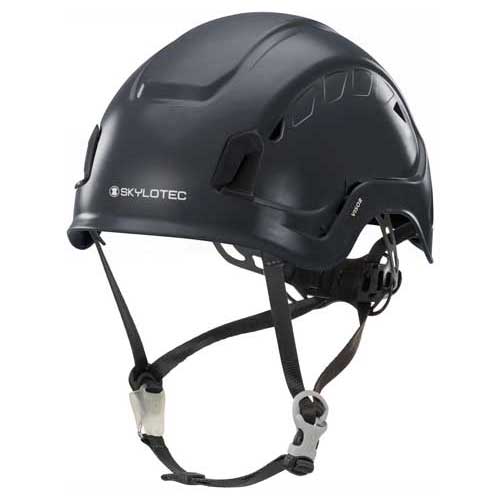 Skylotec BE-511-07 Aries Air Safety Helmet, Polyamide, Acrylonitrile Butadiene Styrene, Polyester, Black, 53 to 63 cm