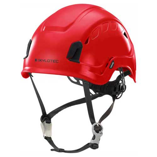 Skylotec BE-511-13 Aries Air Safety Helmet, Polyamide, Acrylonitrile Butadiene Styrene, Polyester, Red, 53 to 63 cm
