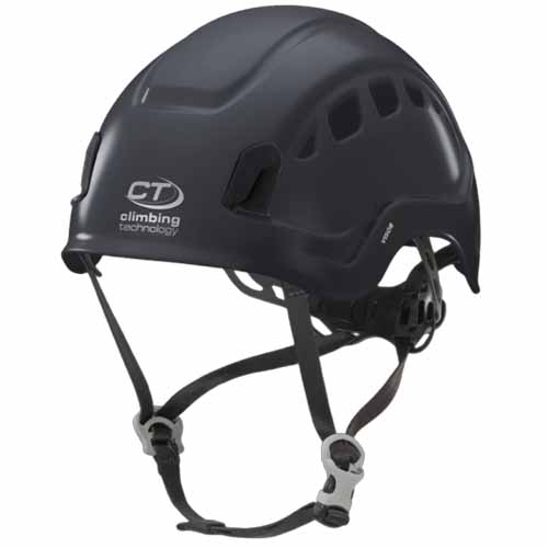Skylotec BE-512-07 Aries Tree Safety Helmet, Polyamide, Acrylonitrile Butadiene Styrene, Polyester, Black, 53 to 63 cm