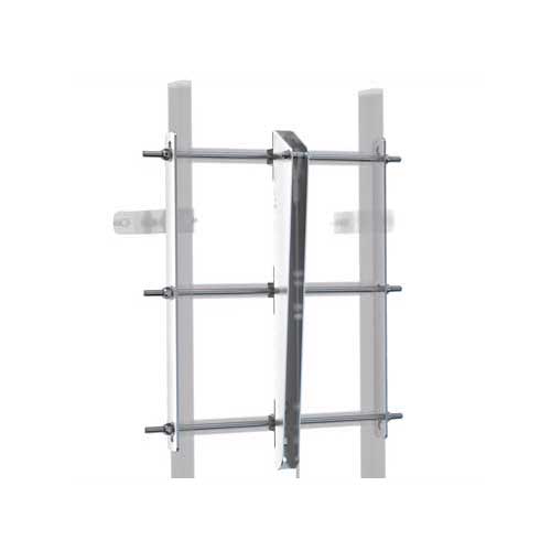 Skylotec CL-011 Claw Line Top Anchor Point, for use with Ladder Attachment, Stainless Steel, Silver, 150 kg Max Load
