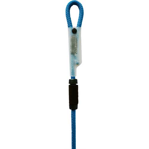 Skylotec L-0531-BL-95 Super Static 11.0 Rope with Sewn Eye, for use with ActSafe Cable Winches, Blue, 95 m Rope Length