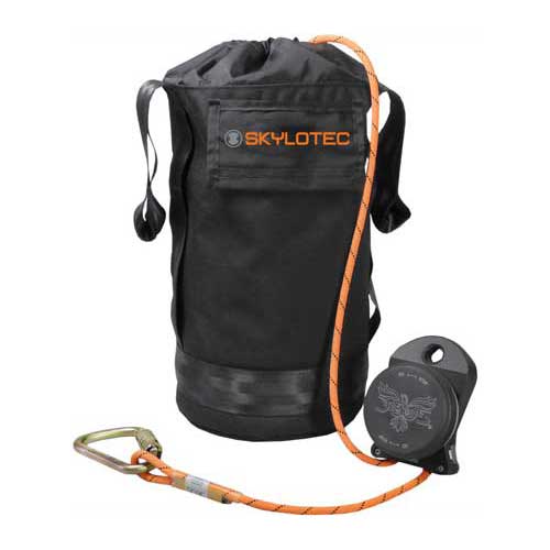 Skylotec SET-900018 A-370 Tower Escape Kit without Rope, Includes: Aluminum Carabiner and Large Rope Bag