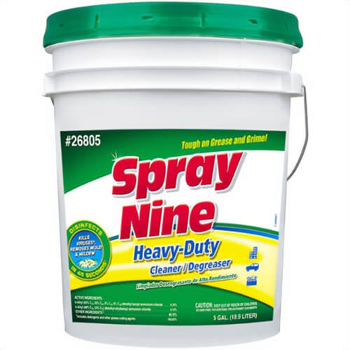Spray Nine® 26805 Heavy Duty Cleaner, Degreaser and Disinfectant, 5 gal Pail