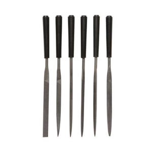 Stanley® 22-316 American Pattern Hobby File Set, 6 pc, Single/Smooth Cut