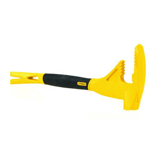 Stanley® FatMax® Xtreme™ FuBar® 55-099 4-in-1 Functional Utility Bar, Tear Shaped Bevel/2-Tier Serrated Jaw Tip, 18 in OAL