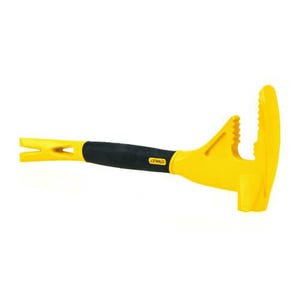 Stanley® FatMax® Xtreme™ FuBar® 55-099 4-in-1 Functional Utility Bar, Tear Shaped Bevel/2-Tier Serrated Jaw Tip, 18 in OAL