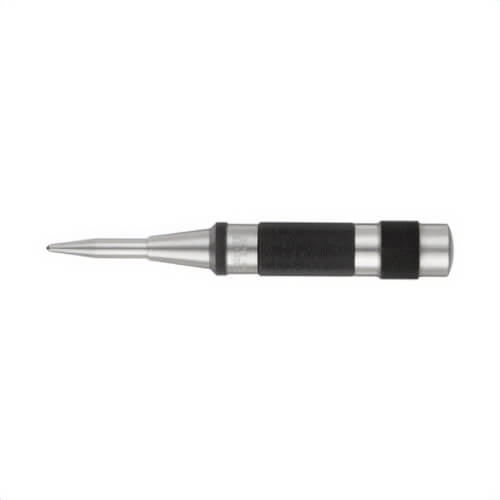 Starrett® 18C Automatic Heavy Duty Center Punch with Adjustable Stroke, 11/16 in Tip, 5-1/4 in OAL, Steel Tip