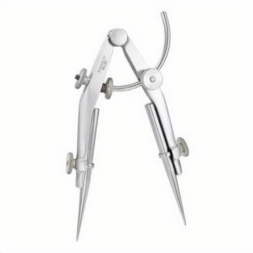 Starrett® 85A 85 Series Improved Extension Divider with Caliper Legs, 7 in L, Forged Steel, Polished