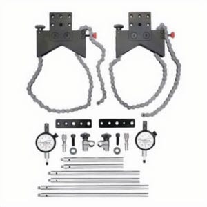 Starrett® S668DZ Shaft Alignment Clamp, Stainless Steel Band/Aluminum Frame Body