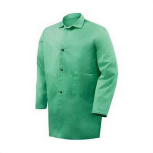Steiner® Weldlite™ 1336-3X Flame Retardant Jacket, 3XL, Cotton, Green, Resists: Mildew and Rot, Specifications Met: ASTM D6413-10
