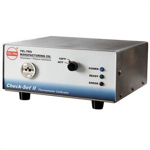Tel-Tru® CS2-F50-320 Check-Set® II Cold/Hot Calibrator, 2 Set Point, -40°/160°F, 0.2% Tolerance