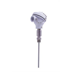 Tel-Tru® NPAA3209A101D01A1 Industrial RTD Thermometer Probe, -60°/500°F, 1/2 in NPT, 9 in L Probe, 0.25 in dia Probe