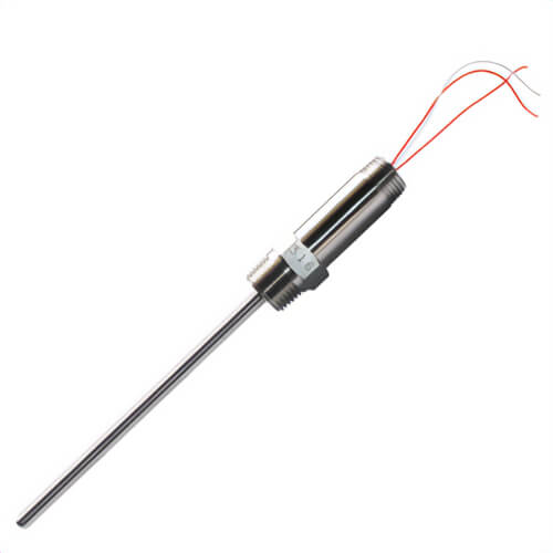 Tel-Tru® NPAA3209A101C0600 Industrial RTD Thermometer Probe, -60°/500°F, 1/2 in NPT, 9 in L Probe, 0.25 in dia Probe