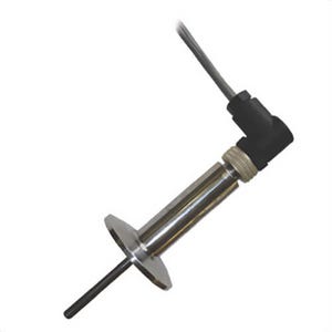 Tel-Tru® STAA32121050E00Z1 Sanitary RTD Thermometer Probe with Compact Transmitter, 0°/200°F, 1.5 in Sanitary Flange, 12 in