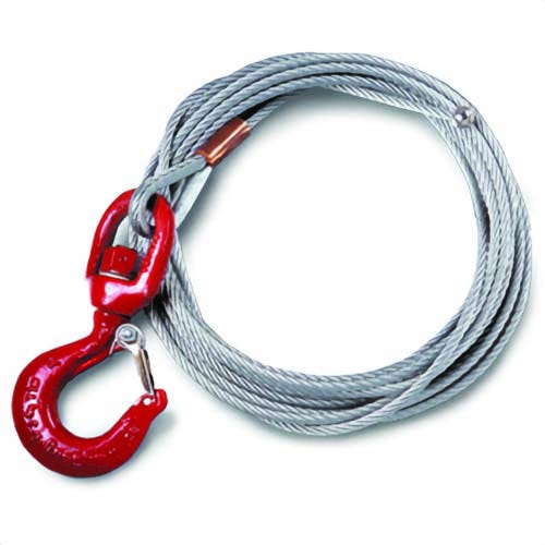 Thern® WA25-28NS Wire Rope Assembly 1/4 in x 28 ft