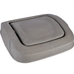 Toter® SSC25 Slimline Square Container, 25 gal, Manual Unloading