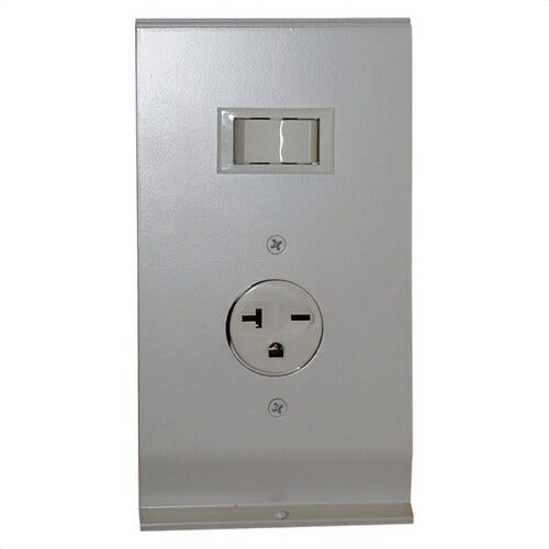 TPI Receptacle Section, For Use With: 2900C Series Electric Baseboard Heavy Duty Commercial Convection Heater