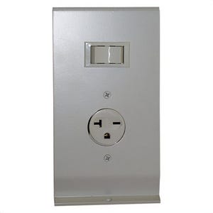 TPI Receptacle Section, For Use With: 2900C Series Electric Baseboard Heavy Duty Commercial Convection Heater