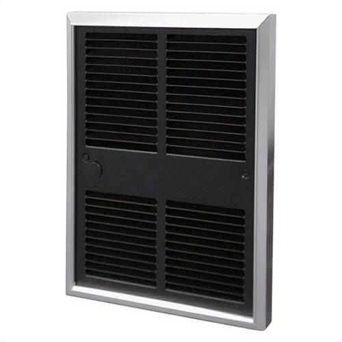 TPI E3055T2DWB 3000 1-Phase Fan Forced Midsized Standard Wall Heater with In-Built Double Pole Tamperproof Thermostat, 5120 Btu/hr Capacity, 120 VAC