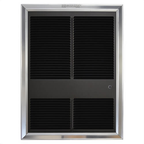 TPI J3326TDRP 3320 3-Phase Fan Forced Standard Wall Heater with In-Built Single Pole Tamperproof Thermostat, 13800 btu/hr Capacity