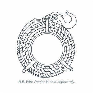 Tractel® 712109150K Wire, 5/16 in, 8.4 mm , 150 ft, 45 m