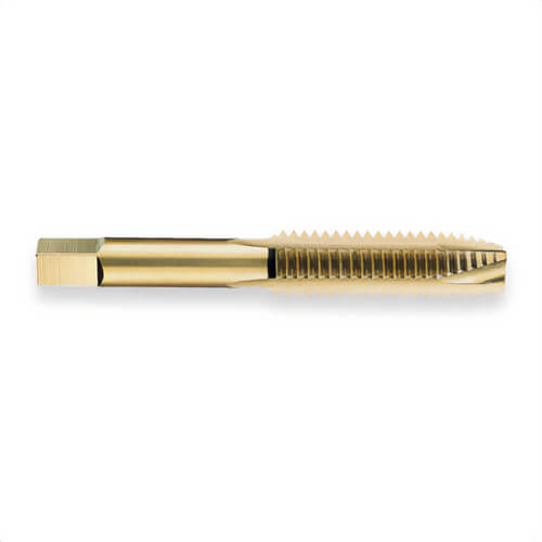 Triumph® Twist Drill Thundertap® 71202 T63HD Spiral Point Tap, 5/16-18 Thread, H3 Thread Limit, Plug Chamfer, 2 Flutes, Bronze Oxide, HSS