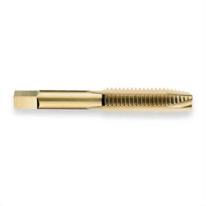 Triumph® Twist Drill Thundertap® 71202 T63HD Spiral Point Tap, 5/16-18 Thread, H3 Thread Limit, Plug Chamfer, 2 Flutes, Bronze Oxide, HSS