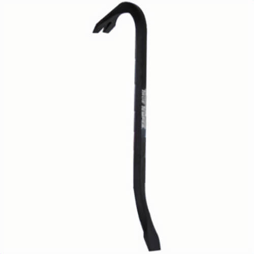 True Temper® 1169800 Gooseneck Wrecking Bar, Flat Tip, 18 in OAL, Alloy Steel
