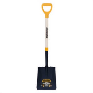 True Temper® 2586000 Square Point Shovel, 28 in Wood D-Handle