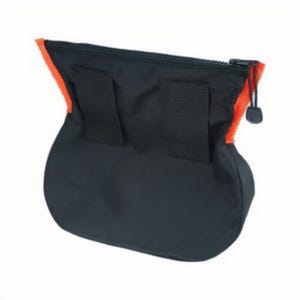 Guardian® T-TLPCH9X9SCL Ty-Flot Anti-Spill Self-Closing Tool Pouch, Ballistic Nylon, Black